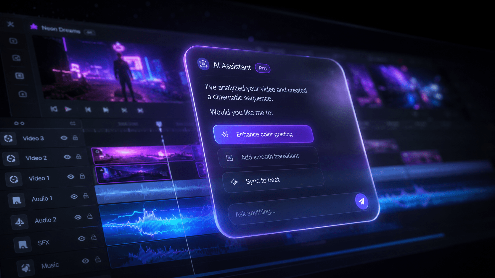 AI Director Chat Interface